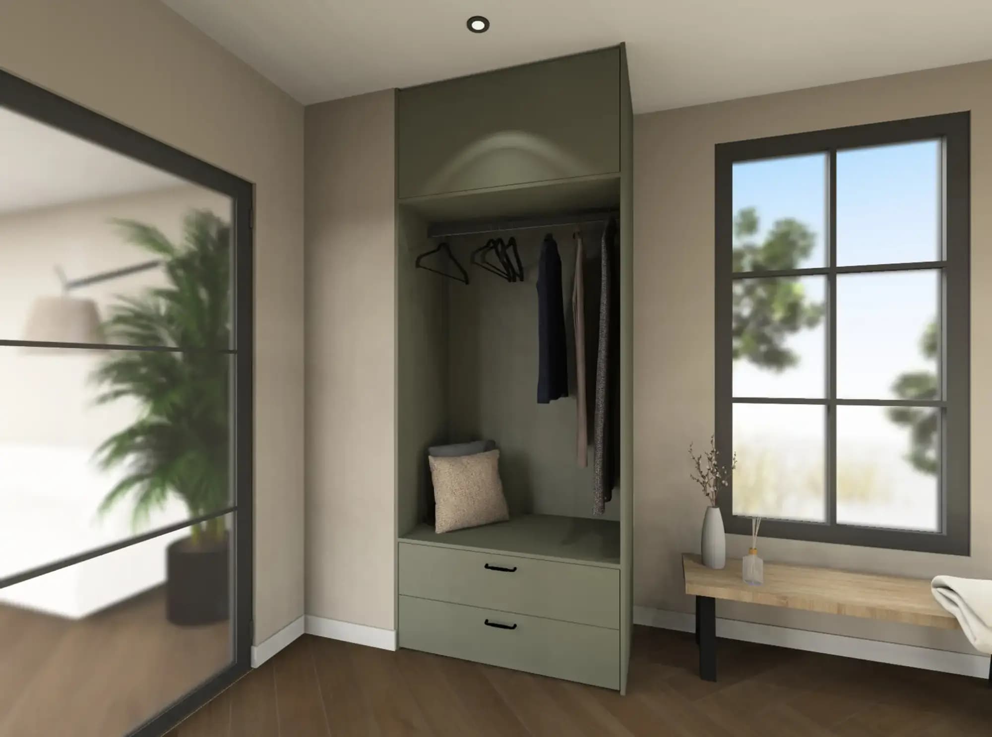 wat kost een gangkast op maat