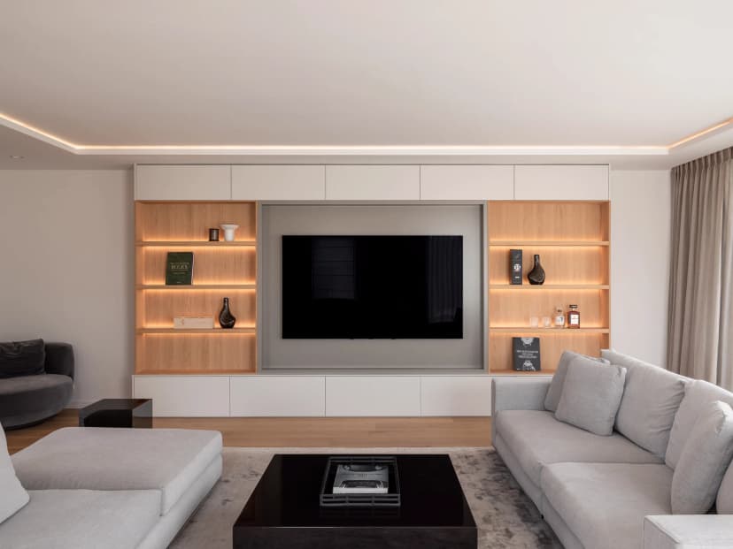 Wandkast woonkamer met tv-meubel