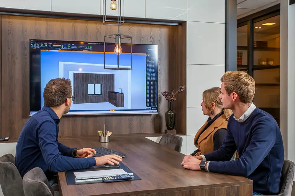 inbouw kast op maat showroom