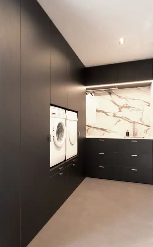 Wasmachinekast op maat